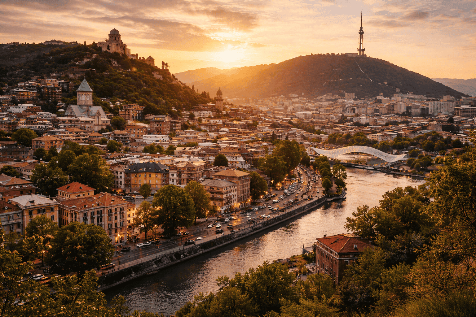 Тбилиси: налоги и жизнь в Грузии